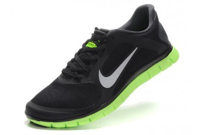 2013 Nike Free 4.0 V3 Mens Shoes Black Green 2013 Nike Free 4.0 V3 Mens Shoes Black Green
